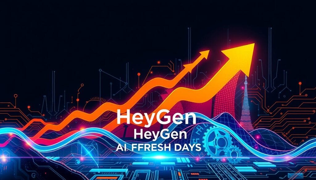 HeyGen's significant growth from launch in 2023